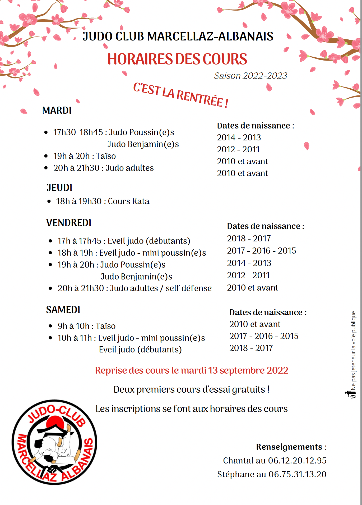 Rentree 2022 23